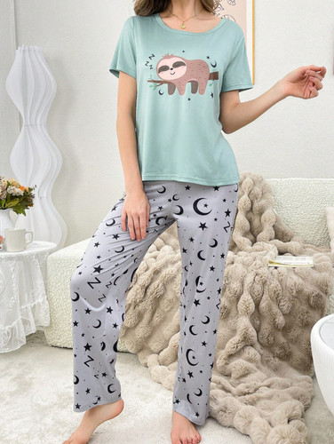 Sloth women ladies - women's, pyjamas