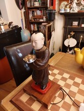 Wooden base resin buddha - base,