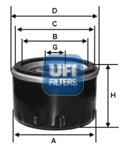 Oil filter spin - oil, spin-on