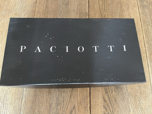 Paciotti men white leather - paciotti, men's