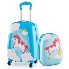 Children's Luggage Set Blue