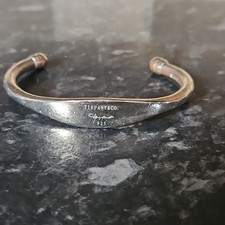 Ladies Tiffany Elsa Peretti 925 Bangle Cuff Bracelet  1997