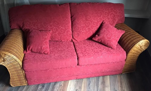Sofa bed settee - settee, sided