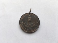 C1905 BRITISH SAILORS SOCIETY VICTORY TRAFALGAR COPPER COMMEMORATIVE MEDALLION