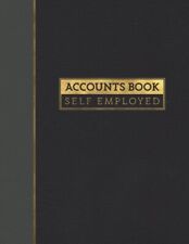 Accounts Book Self Employed Accounting Ledger Book to Log Income and Expenses...