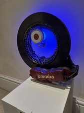 FERRARI - HAAS HF20 BREMBO CARBON BRAKE DISK & TITANIUM BELL 2020 FORMULA ONE F1