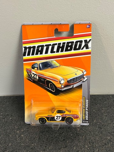 1969 volvo p1800s matchbox - p1800s,