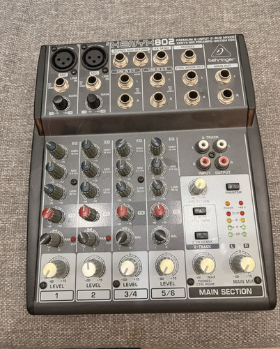 Behringer xenyx 802 channel - 802, 8-channel
