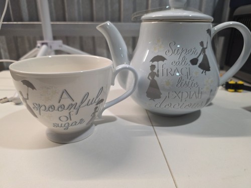 Disney mary poppins teapot and - mary,
