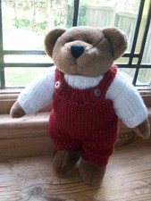 Hand Knitted Teddy clothes