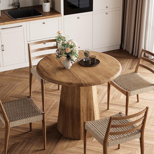 Round dining table for 4 - round,