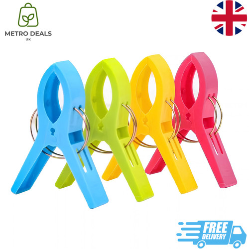 Beach towel clips plastic - clips,