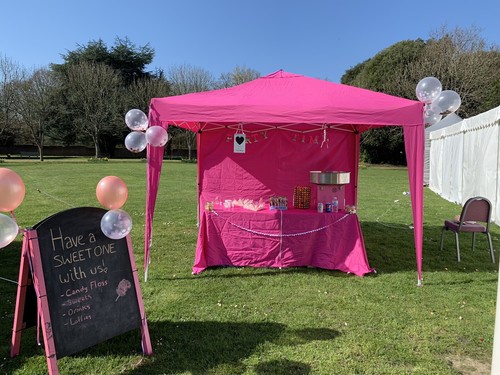 Candy floss machine hire with - candy,