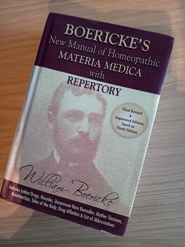 Boericke new manual - boericke’s,
