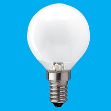 10x 25W Golf Ball Pearl Dimmable SES E14 Edison Screw Standard Light Bulb Lamp