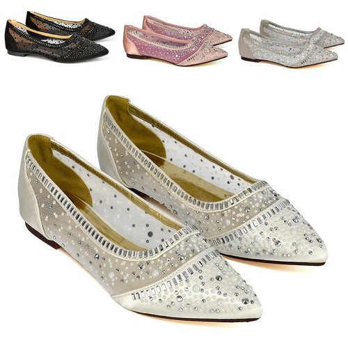 Womens flat bridal - womens,