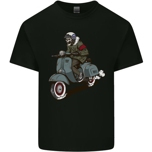 Scooter skull biker motorcycle - biker,