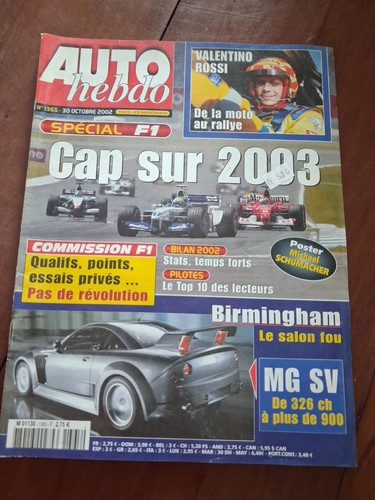 Auto hebdo 1365 2002 - 1365,