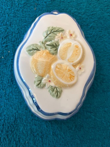 Vintage ceramic hand - vintage, painted