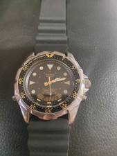 Casio ' Arnie Smile ' AD-520 Ana - Digi Retro Quartz Sports Watch Rare new strap