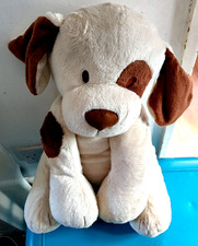 Mothercare Large Patch The Dog Soft Toy Baby Comforter Comfort Plush Beanie