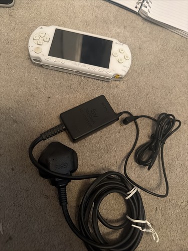 Psp white with original - psp,