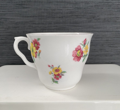 Vale vintage floral tea cup - vale,