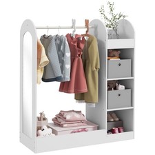 Kids Clothes Open Wardrobe
