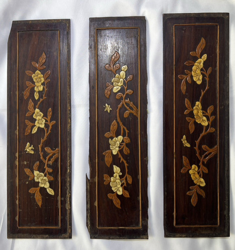 Antique chinese rosewood bed - 3,
