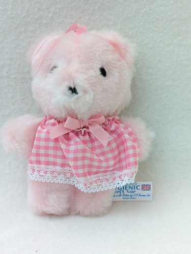 Pink teddy bear soft - toy, plush