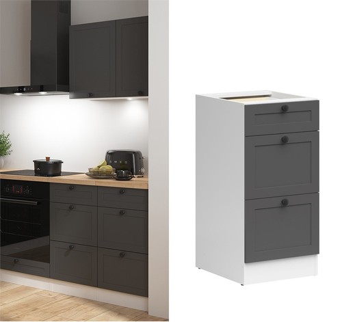 400mm kitchen drawer base unit - drawer,