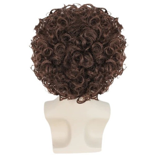 Women short curly wig - short,