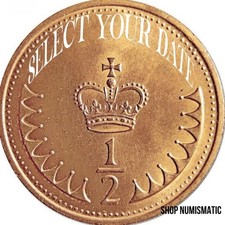 Half Penny coin 1971 to 1983 Elizabeth II DECIMAL HALF PENNY CHOOSE YOUR DATE