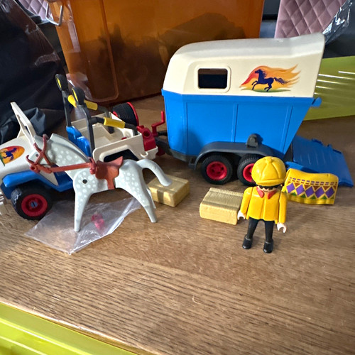 Playmobil car horse trailer - playmobil,