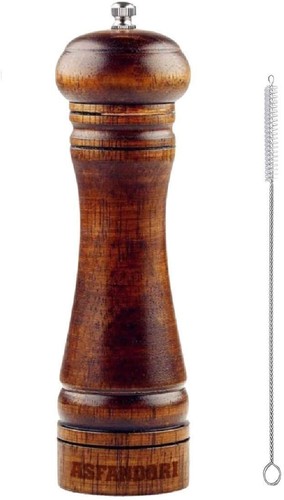 Asfandori wooden pepper mill - asfandori,
