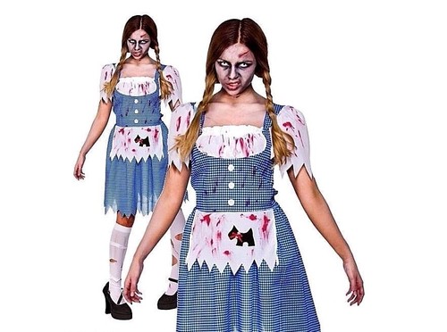 Ladies zombie dorothy girl - zombie,