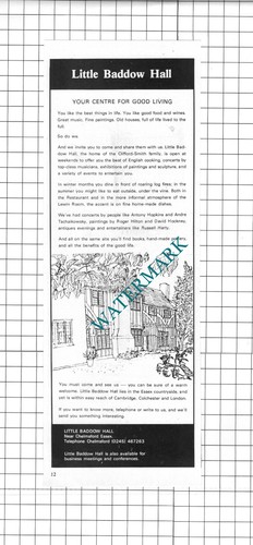 Little baddow hall chelmsford - little,