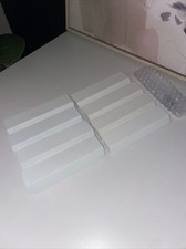 8 IKEA Godmorgon White Metal Cabinet Pulls Handles 6.5” 6 1/2 Set Of 8 152743