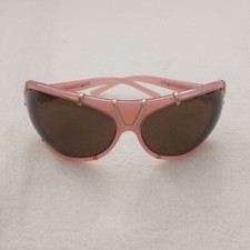John Richmond NEW designer sunglasses Large bug eye style Pink/purple frame