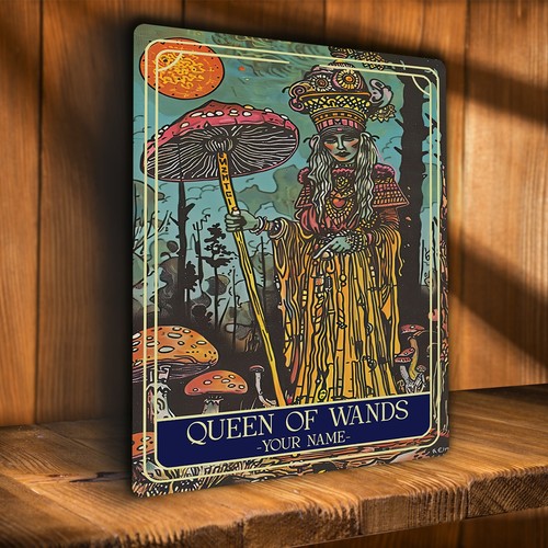 Personalised queen wands - queen,