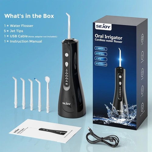 Sejoy water flosser cordless - sejoy,
