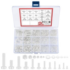 447 Pcs Nylon Plastic Hexagon