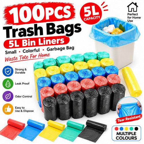 100pcs trash bags small bin - bags,
