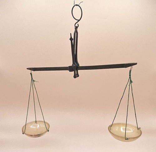 Antique hanging balance scale - antique,