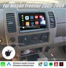 Car Stereo Radio Android 13 Apple Carplay For Nissan Frontier 2005-2009 SWC Navi