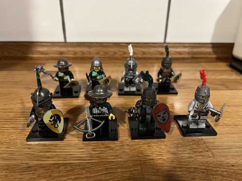 Set medieval knights - set,