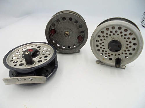 Three vintage fly centre - three,