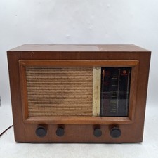 Vintage Pye 15A Valve Radio