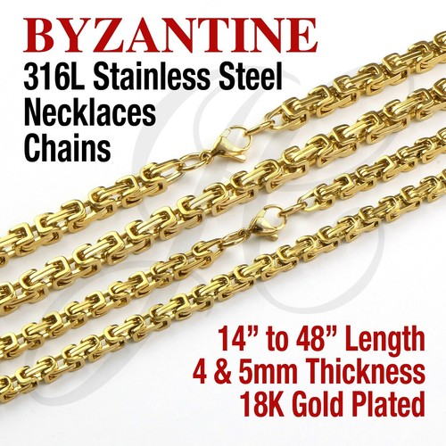 Byzantine18k gold plated - gold,