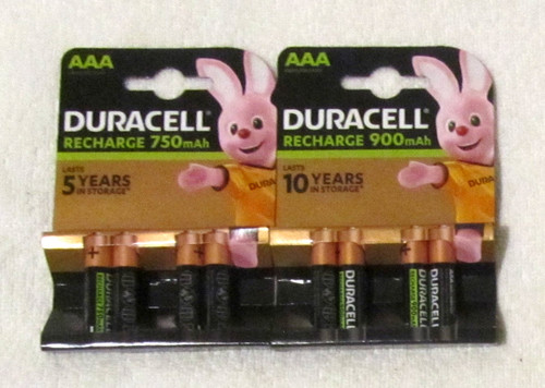 Duracell aaa 750 - 4, 900